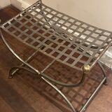 Curule trellis seat