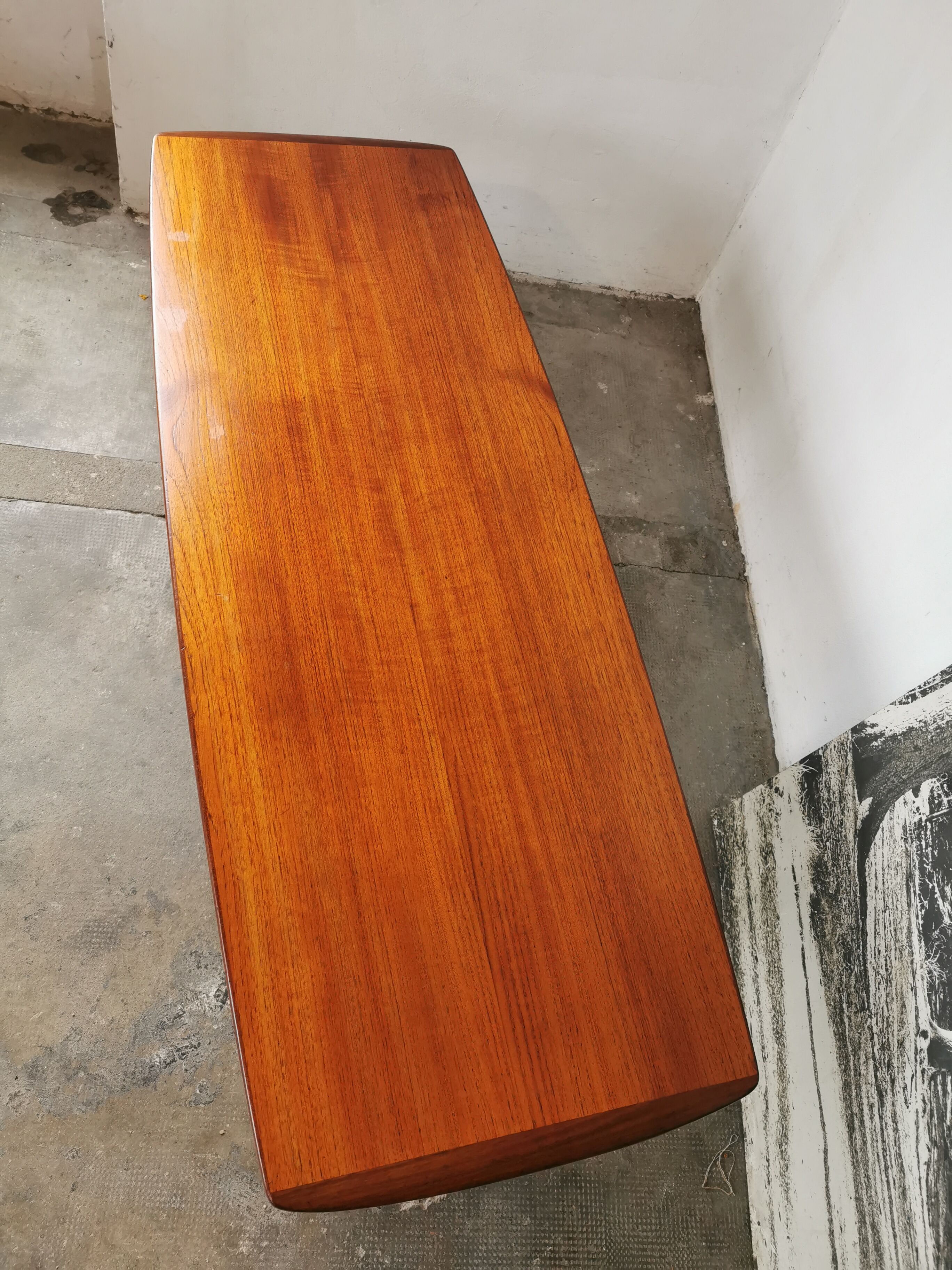 Scandinavian teak coffee table Alberts Tibro