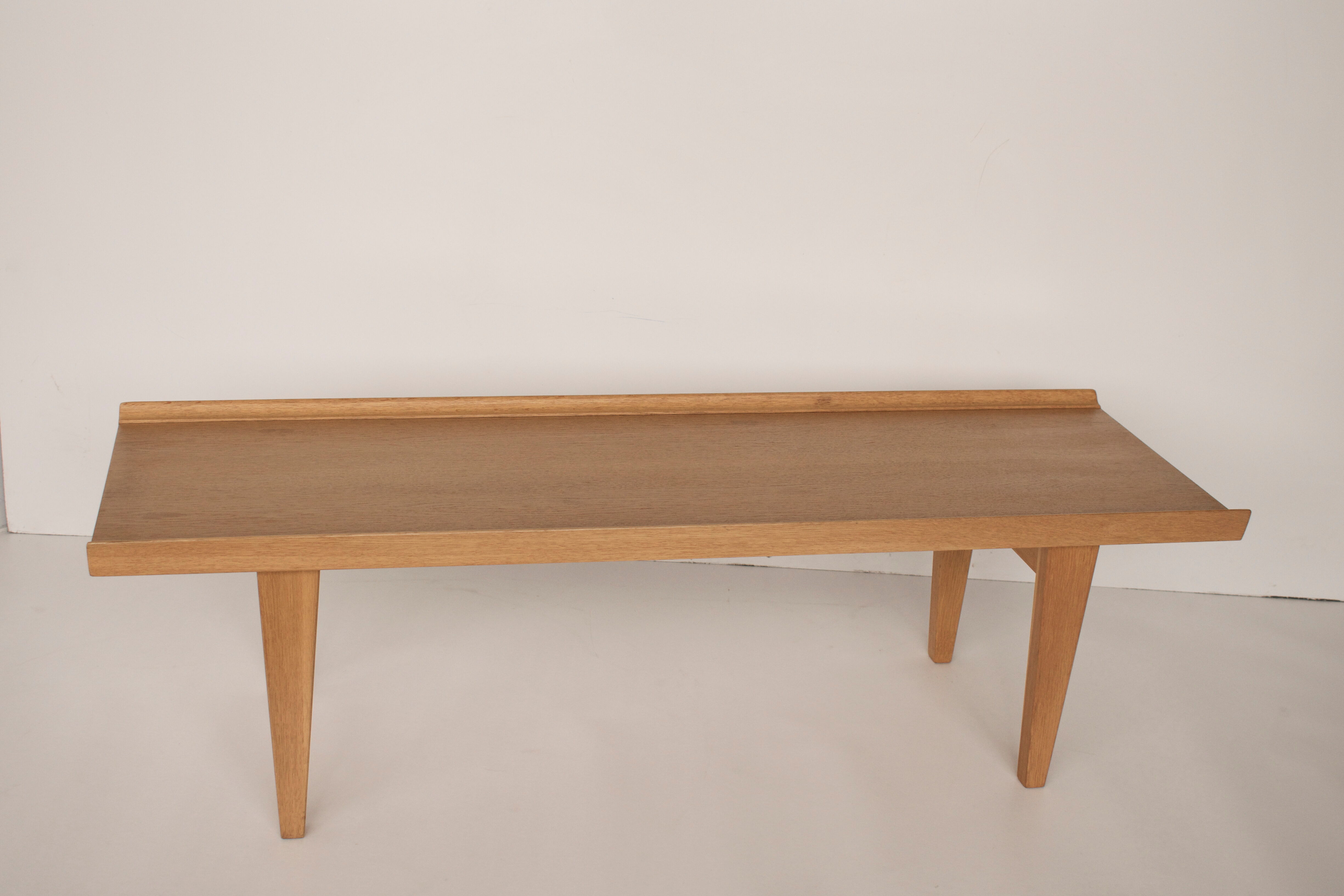 Coffee table, wood, vintage, original edition 1950