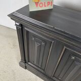 19th-century solid wood trade counter