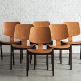 Stackable dining chairs, 1970s