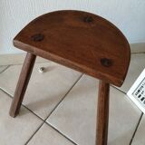 Tabouret trépieds en bois