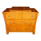 Chest of drawers in bramble walnut XXth
