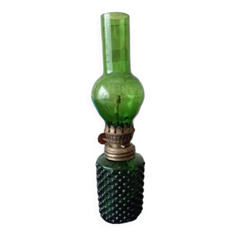 Lampe  kérosène verte