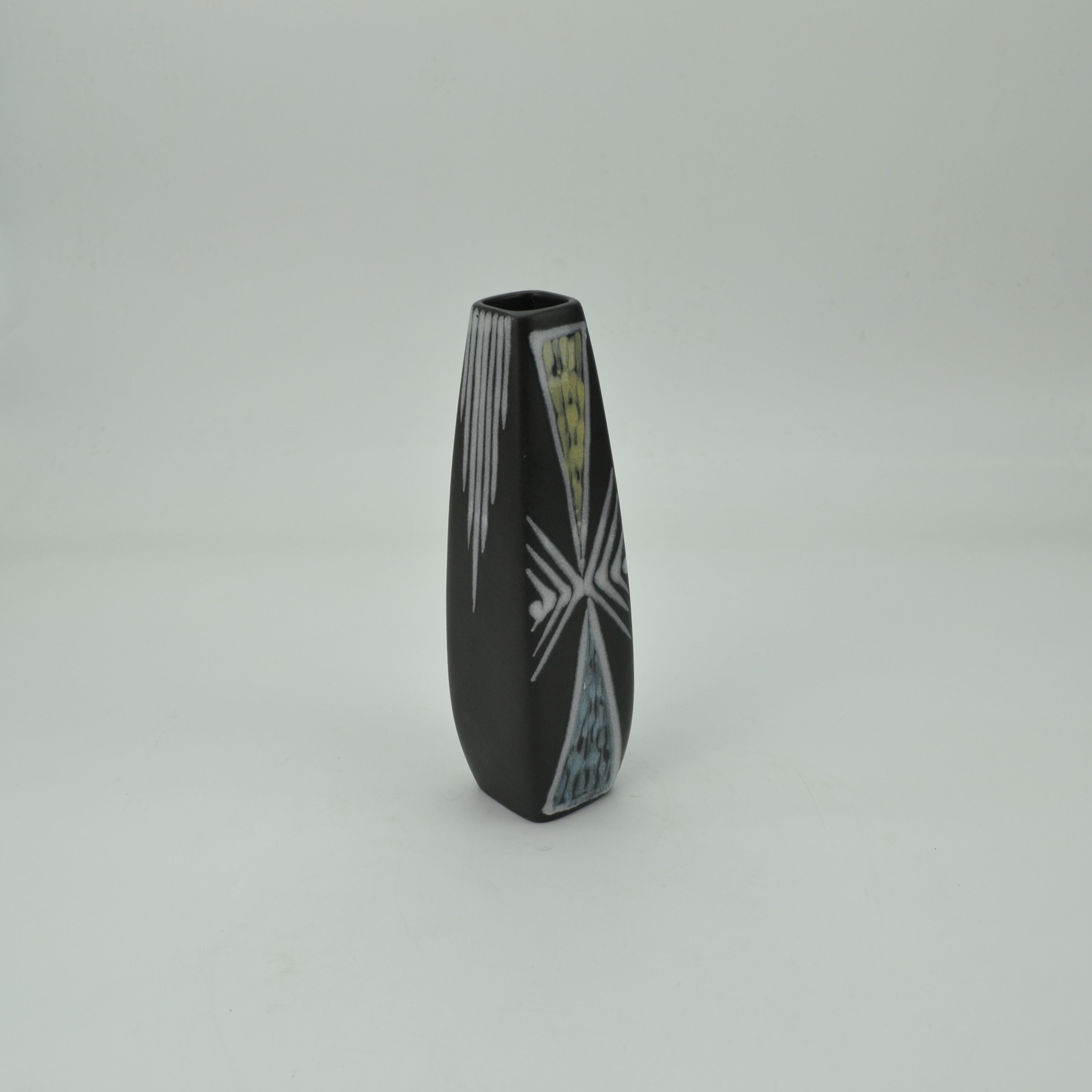 Earthenware vase Burgundia series by Sørensen and Jensen for Søholm