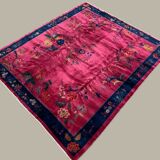 Tapis chinois art déco, 290x245 cm, années 1920