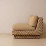 Banquette canapé 2 places 1970