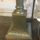 Lampe en bronze et nacre