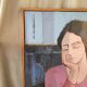 Contemporary canvas young woman signs ludovic