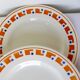 4 flat plates in iron earth of the Salins model Lucette 210804