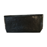 Art deco tin planter