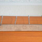 Vintage school coat rack