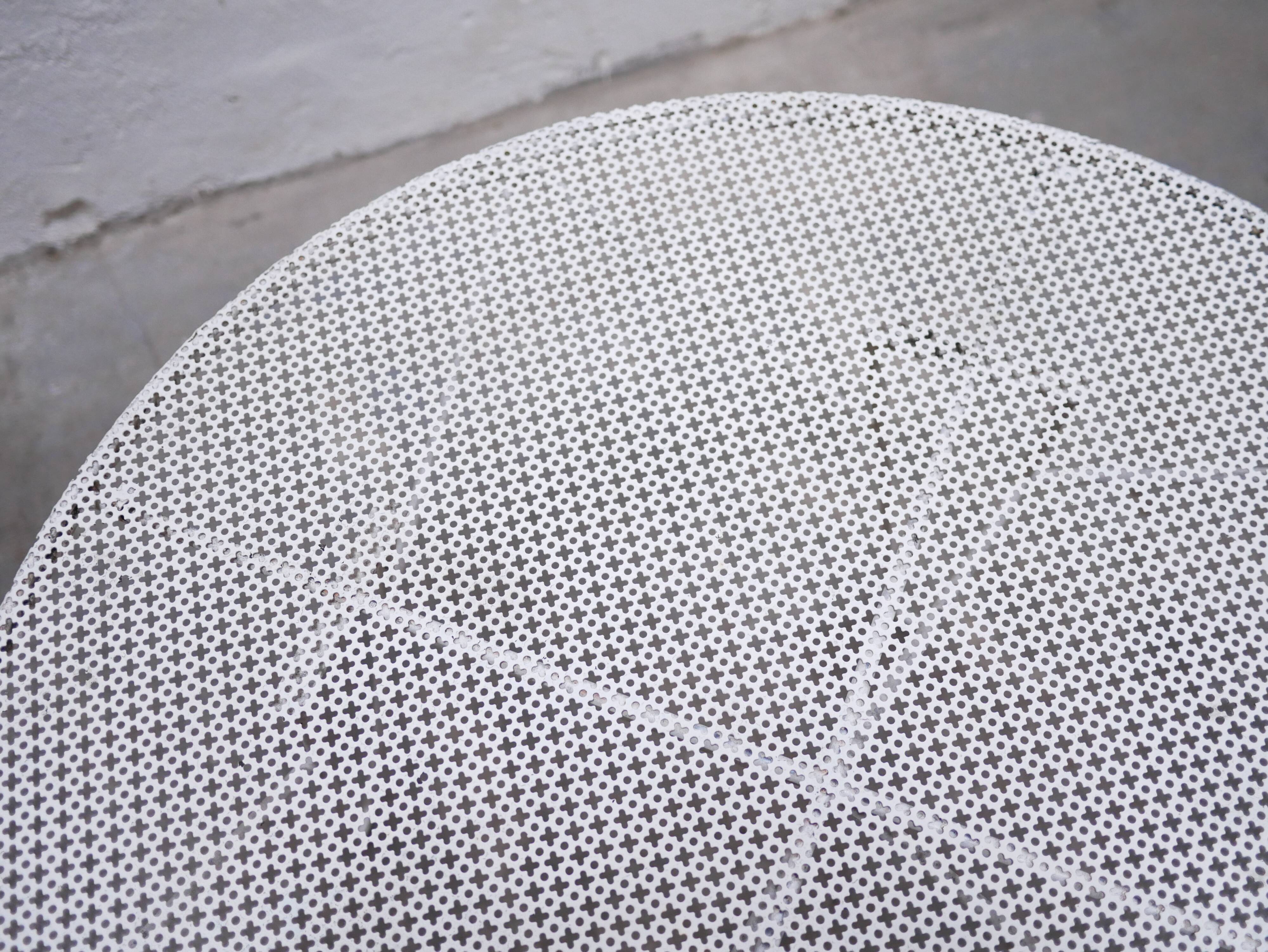 Vintage garden table by Mathieu Matégot