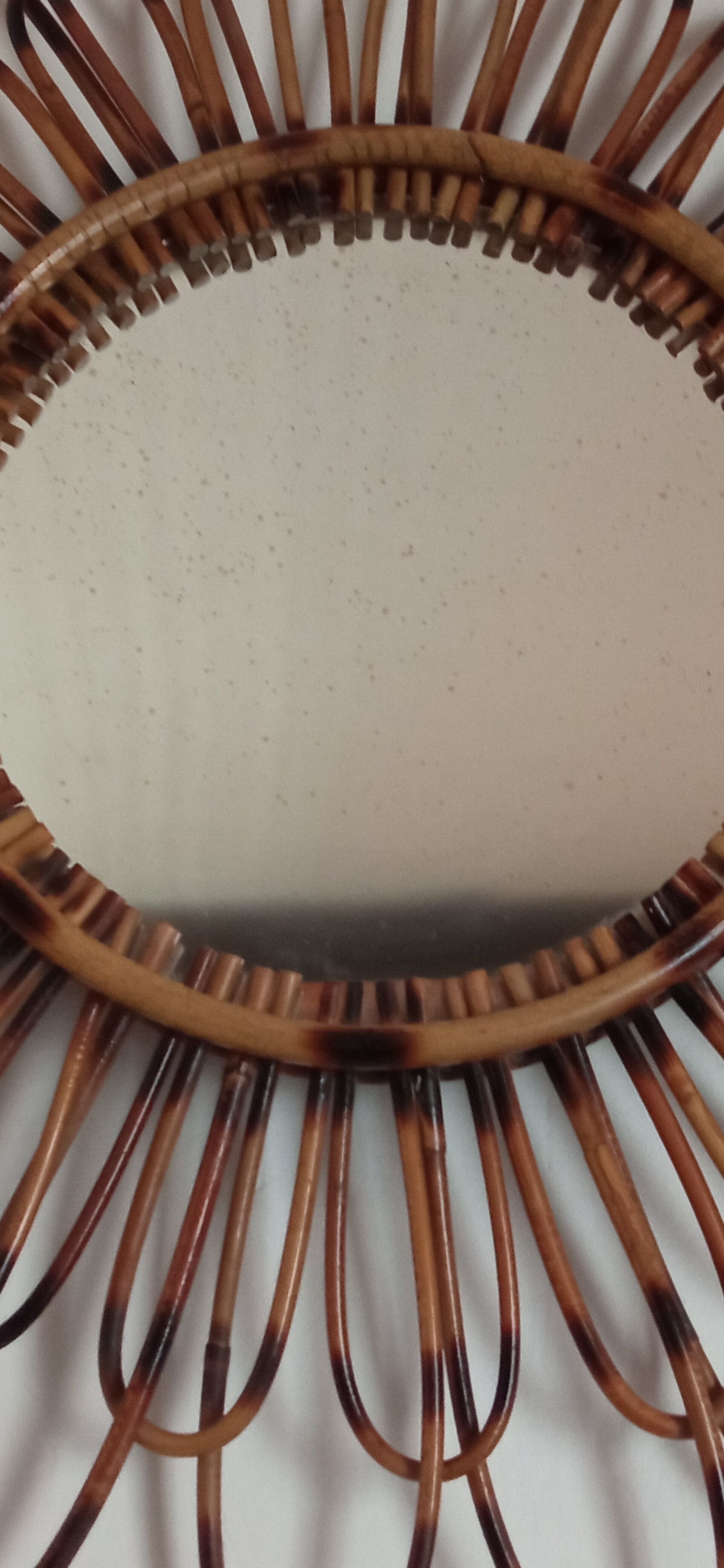 Bamboo mirror 60s