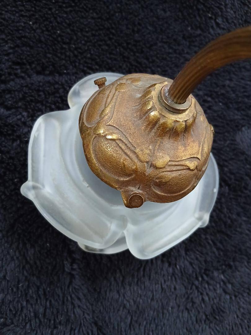 bronze wall light by Charles Ranc Cygne