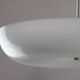 Space Age Italian Plexiglass and Brass Chandelier, 1970s