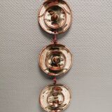 Wall decoration in the form of ceramic ornaments from Danske Waldorff 1970s