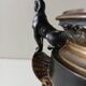 Ancient Médicis vase in gilded bronze with sphinxes – Napoleon III 19th century