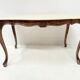 Louis XV style coffee table in patinated beech, 20th century.