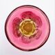 Vase Studio Glass Josef Hospodka Chribska Sommerso Feuille Argent