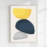 2 abstract art prints. A2 (42x59.4cm)