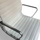 Fauteuil de Bureau Eames EA 119 Cuir Blanc (Herman Miller / Vitra 1970)