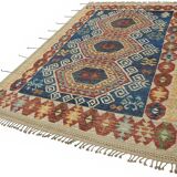 Handmade Turkish One of a Kind 200 cm x 312 cm Multicolor Wool Carpet