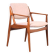 Mid-Century Teak & Wool Ella Armchair by Arne Vodder for Vamo Sønderborg