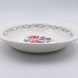 Round hollow dish décor Cannes by Digoin Sarreguemines