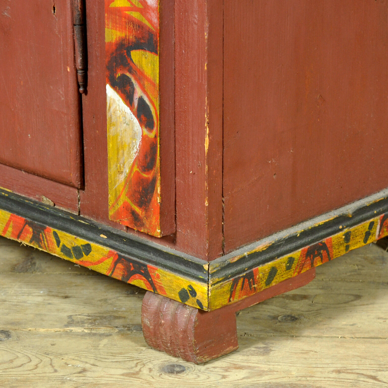 German wedding cabinet, dated 1850