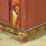 German wedding cabinet, dated 1850