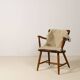 Swedish cabin lounge armchair, 1950s