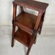 Échelle / chaise de bibliothèque antique