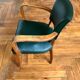 Paire de fauteuils bridge vert