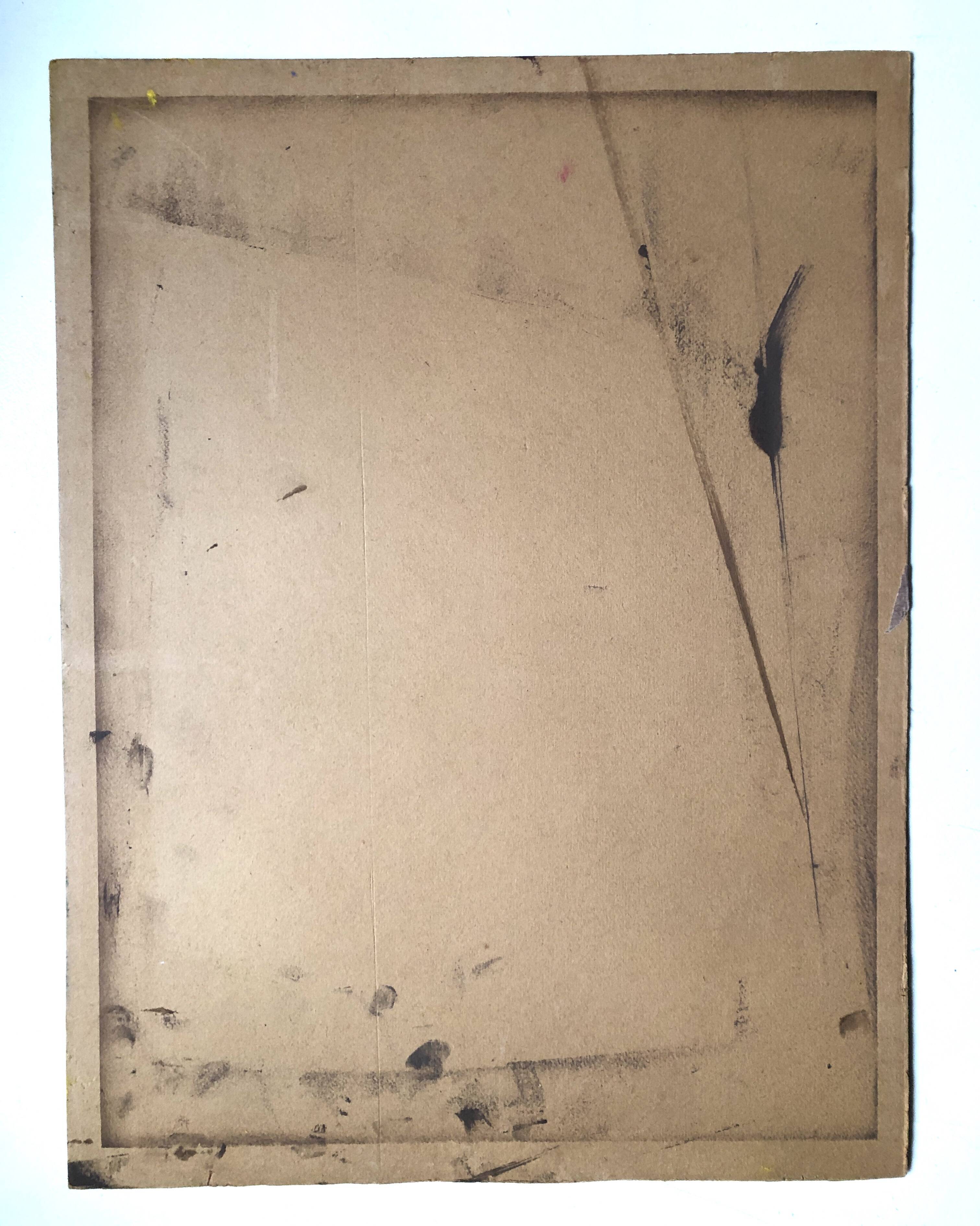 Abstract oil painting