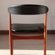 Set of 4 Johannes Andersen Scandinavian teak armchairs, 1960s
