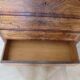 Antique oak burr chest of drawers - 4 drawers - marquetry inlay from the early 21st century