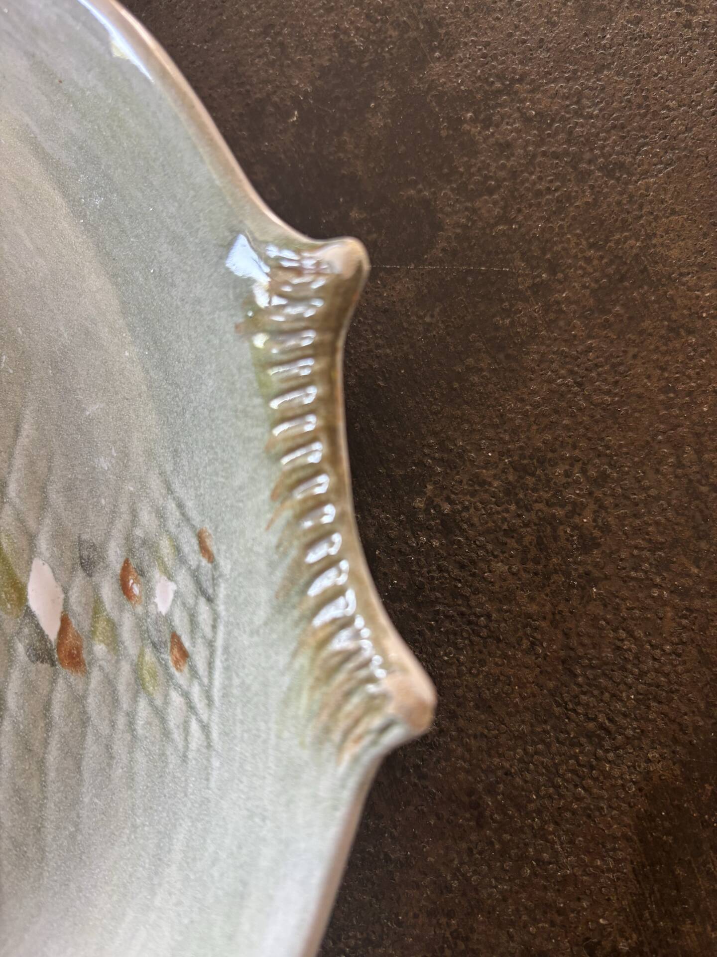 Fish plates signed Guillot - Vallauris