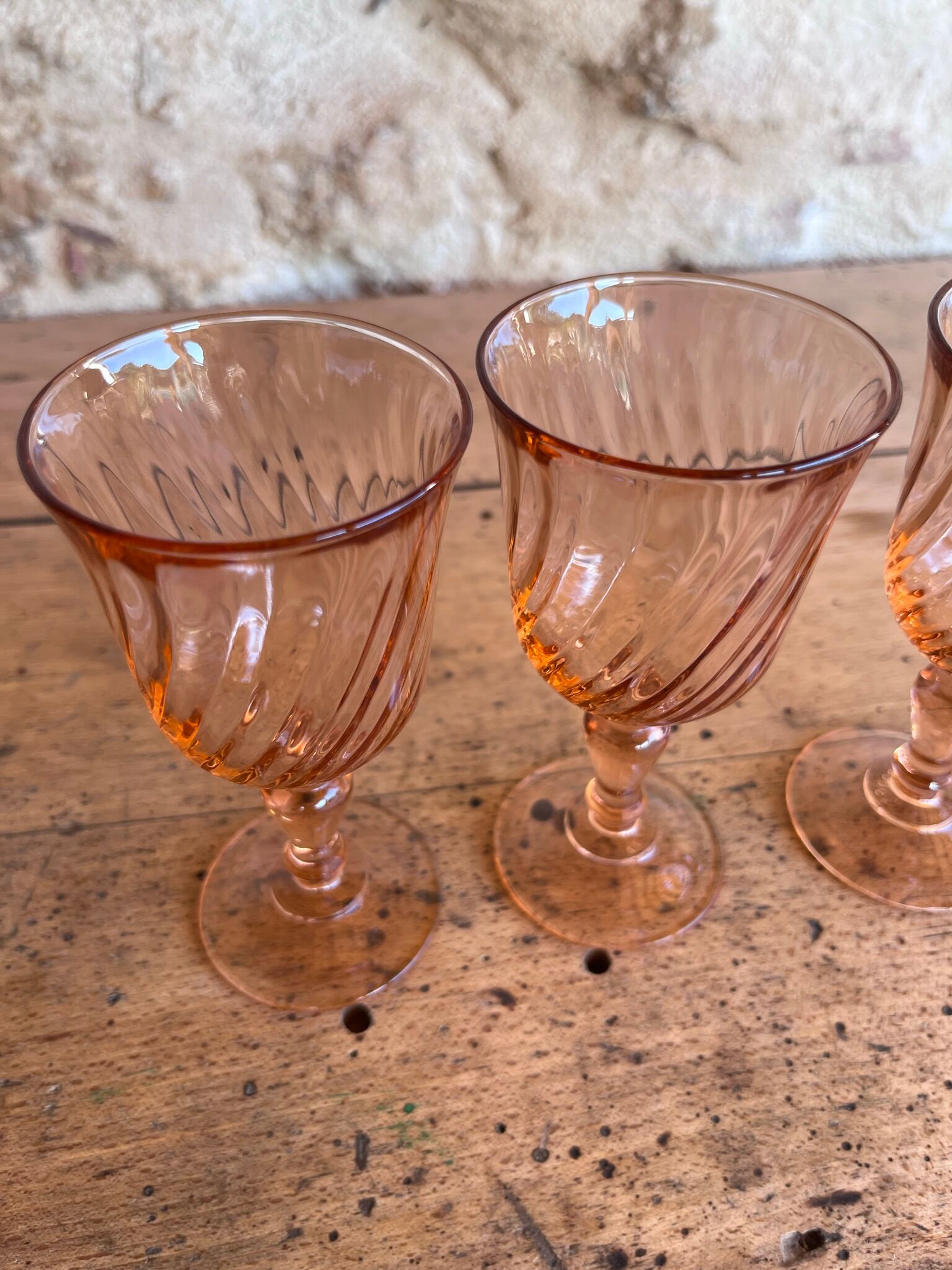 6 verres à apéritif Rosaline