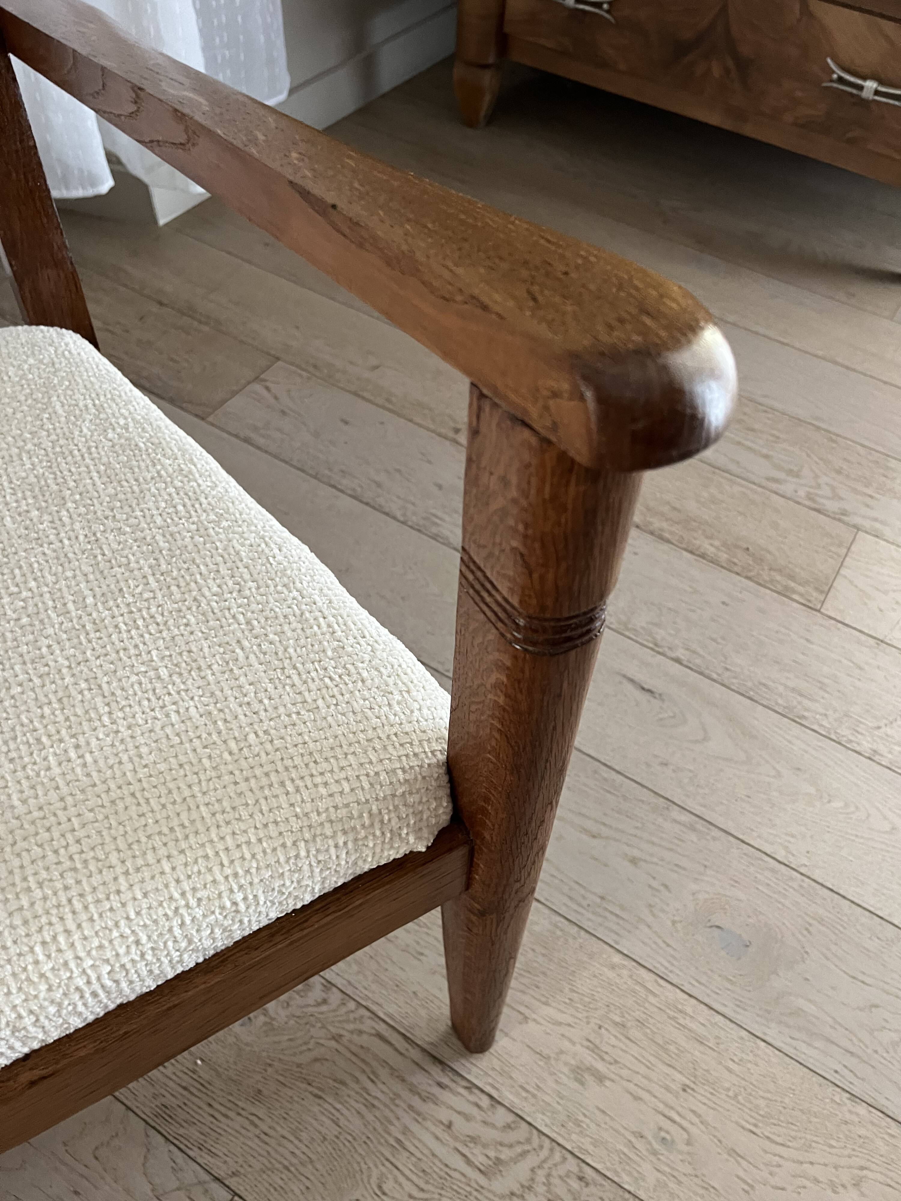 Duo de fauteuils années 50