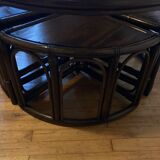 Table basse avec ses chaises