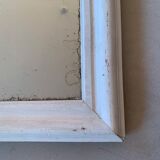 Old stitched mirror 43x37cm