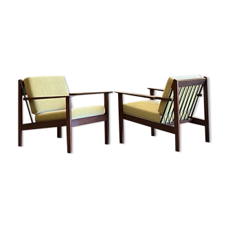Pair of Scandinavian armchairs