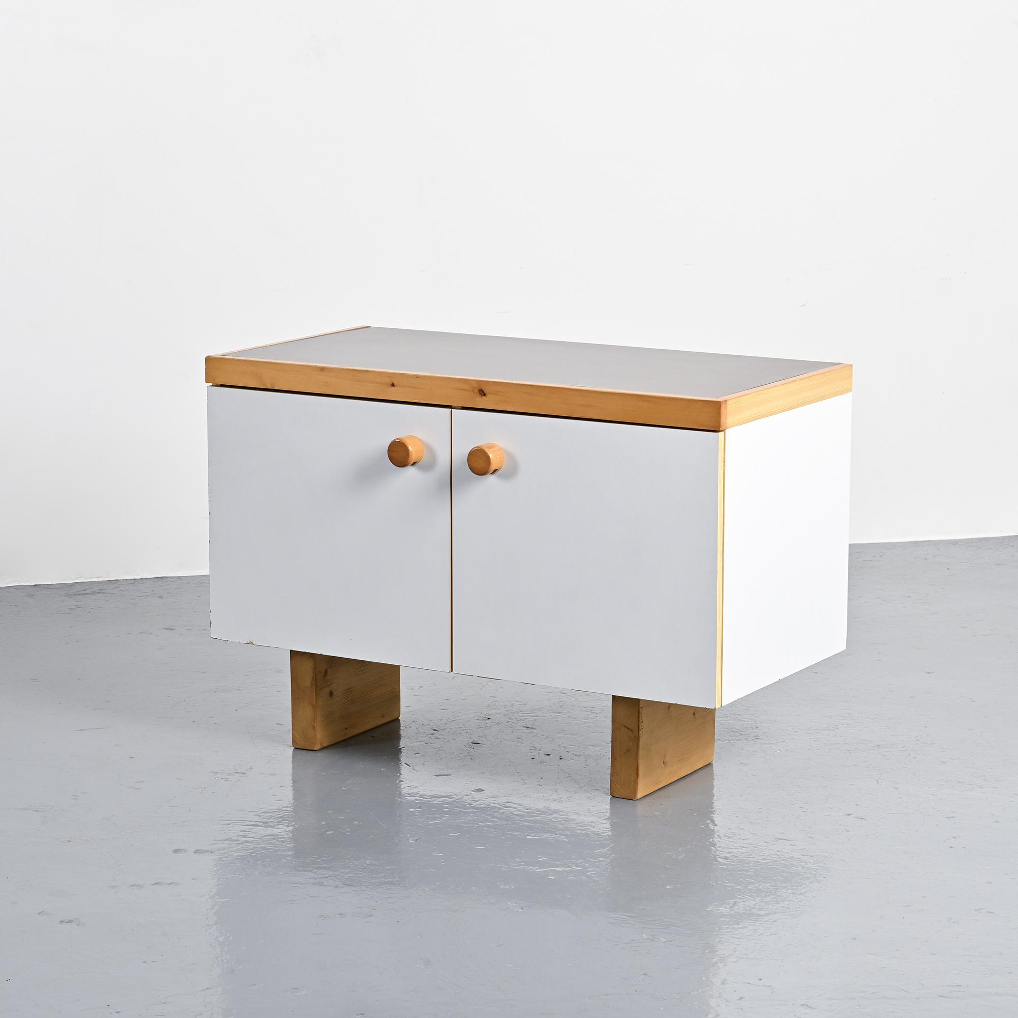 Very two doors Les Arcs by Charlotte Perriand, circa 1973