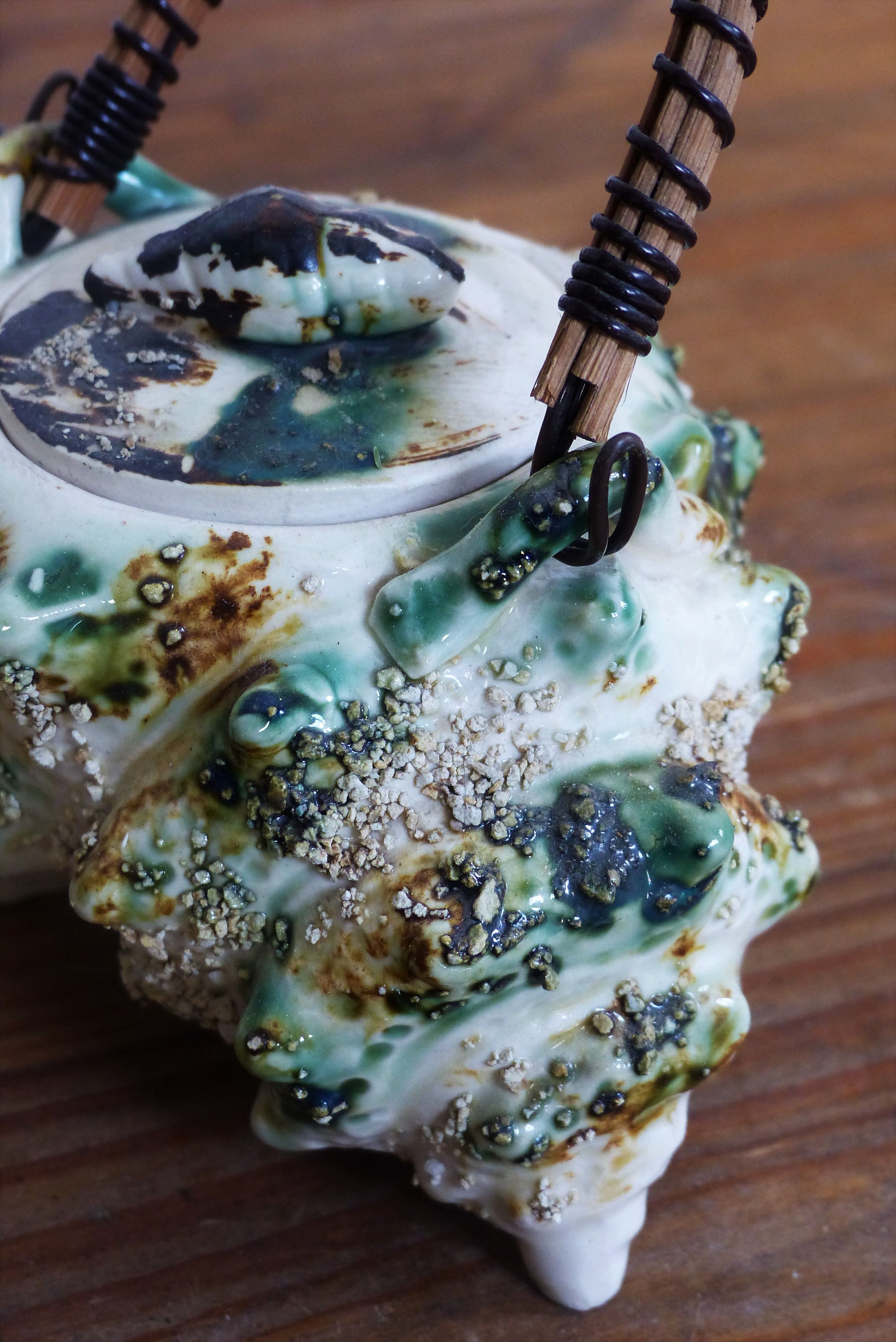 Vintage ceramic teapot