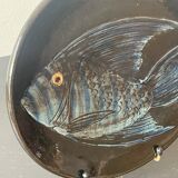 Ceramic fish plate