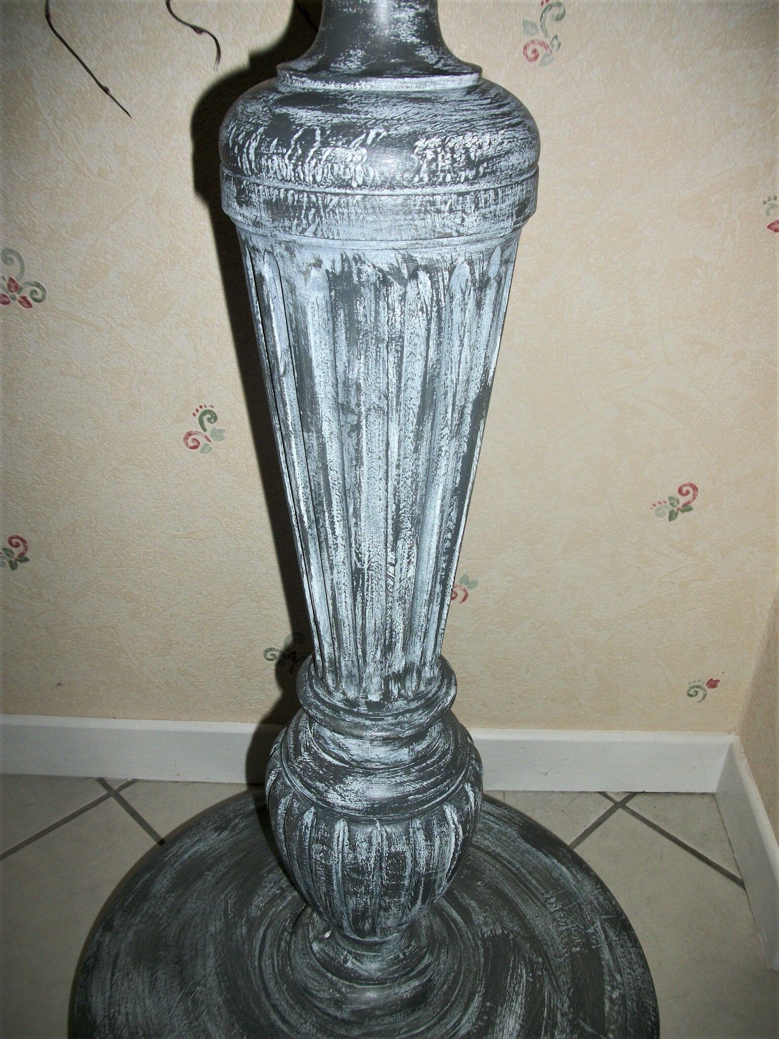 Shabby shabby cerusé wooden harness furniture