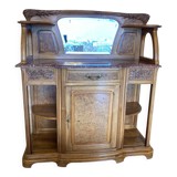 Carved walnut sideboard