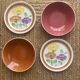 Set of 4 Vintage Salins and Sarreguemines plates