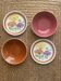 Set de 4 assiettes Vintage Salins et Sarreguemines